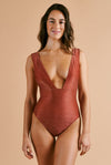 Le Plongeant - Lurex Gold