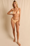 anja bas bikini culotte nouettes l'idyllique vichy jaune fond uni