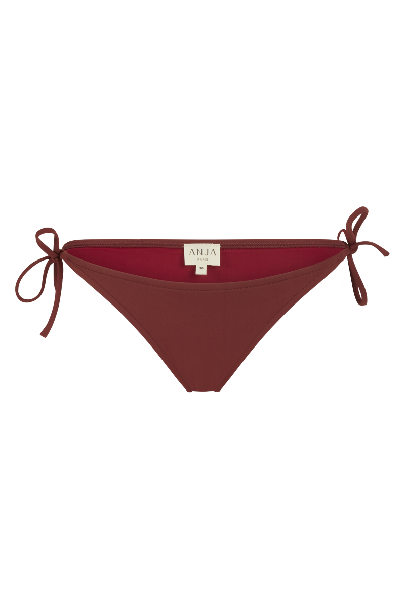 anja bikini culotte nouettes l'idyllique terracotta devant