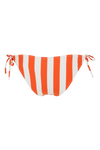 anja bikini culotte nouettes la sensationnelle rayé orange derrière