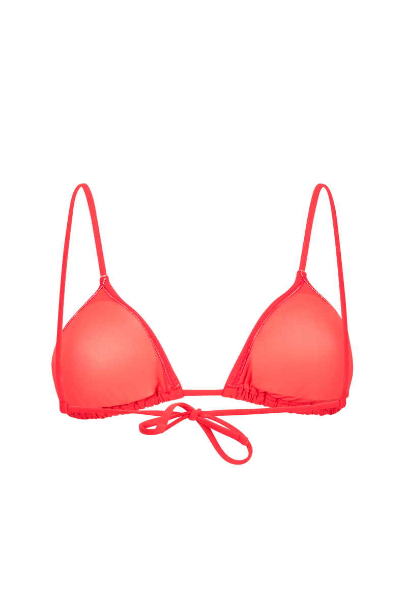 anja haut bikini triangle le pétillant corail derrière