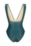 Le Plongeant - Lurex Vert