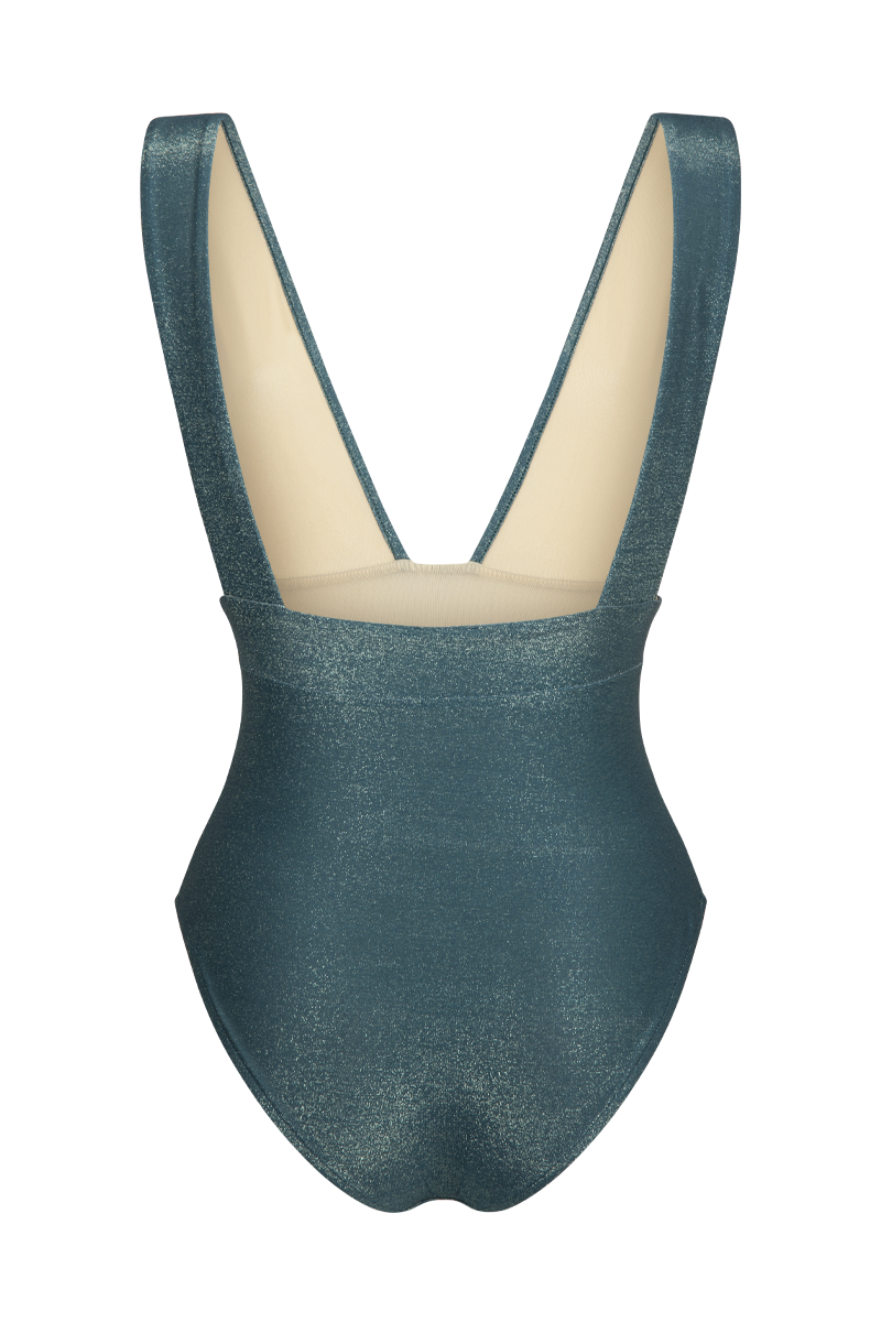 Le Plongeant - Lurex Vert