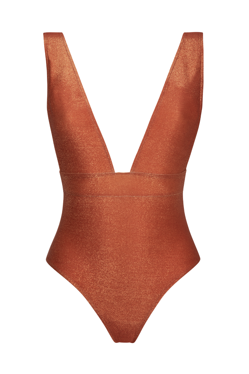 Le Plongeant - Lurex Gold