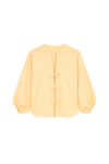 anja prêt à porter la blouse somptueuse vichy jaune devant