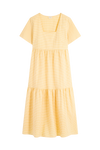 anja prêt à porter robe l'attachante vichy jaune devant