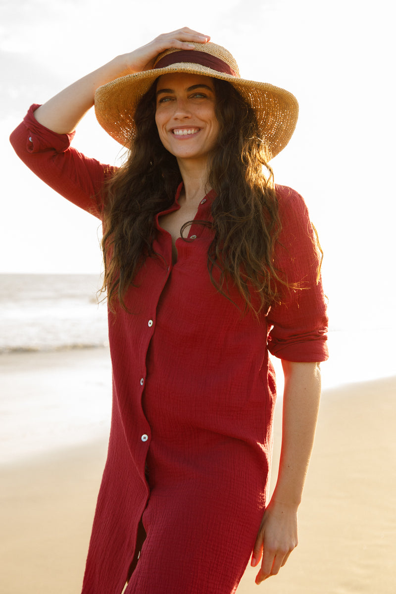 anja prêt à porter la robe l'essentielle bordeaux photo shoot
