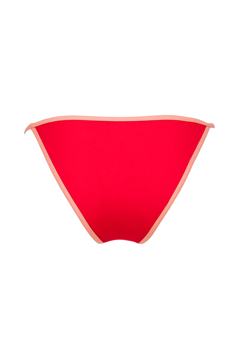 L'Éclatante - Rouge - Culotte basse Anja x Baba