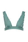 L'Ensorcelant - Vichy Vert - Haut Foulard