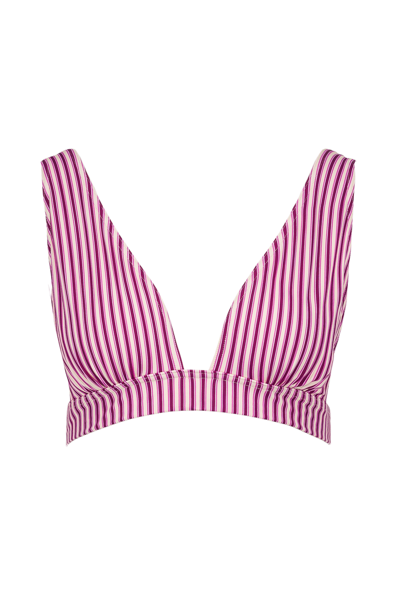 L'Ensorcelant - Rayé Violine - Haut Foulard - Anja x Maison 123