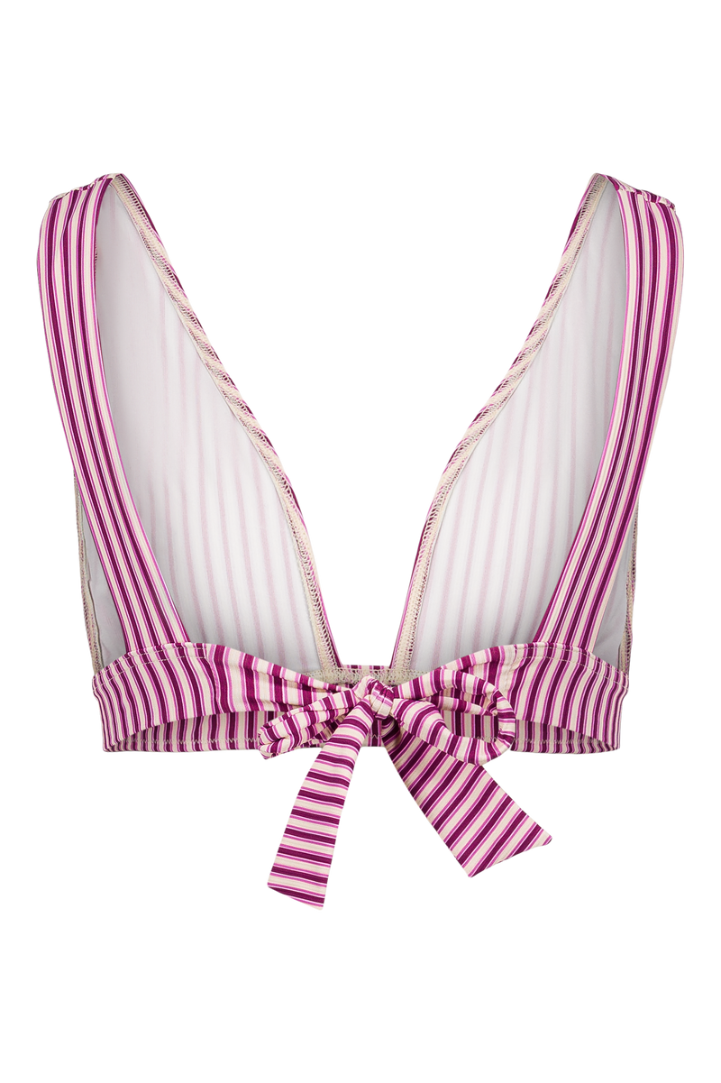 L'Ensorcelant - Rayé Violine - Haut Foulard - Anja x Maison 123
