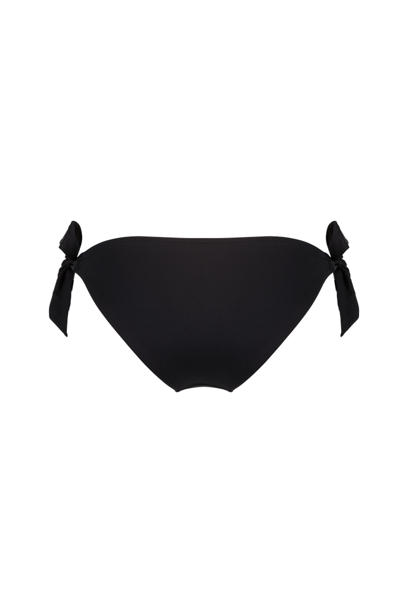 anja bas de maillot bikini culotte à nouer poétique noir
