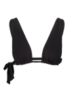 anja haut de maillot bikini foulard ajustable noir