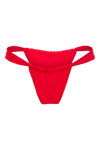 La Malicieuse - Rouge - Culotte Foulard