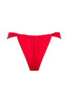 La Malicieuse - Rouge - Culotte Foulard