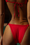 La Malicieuse - Rouge - Culotte Foulard
