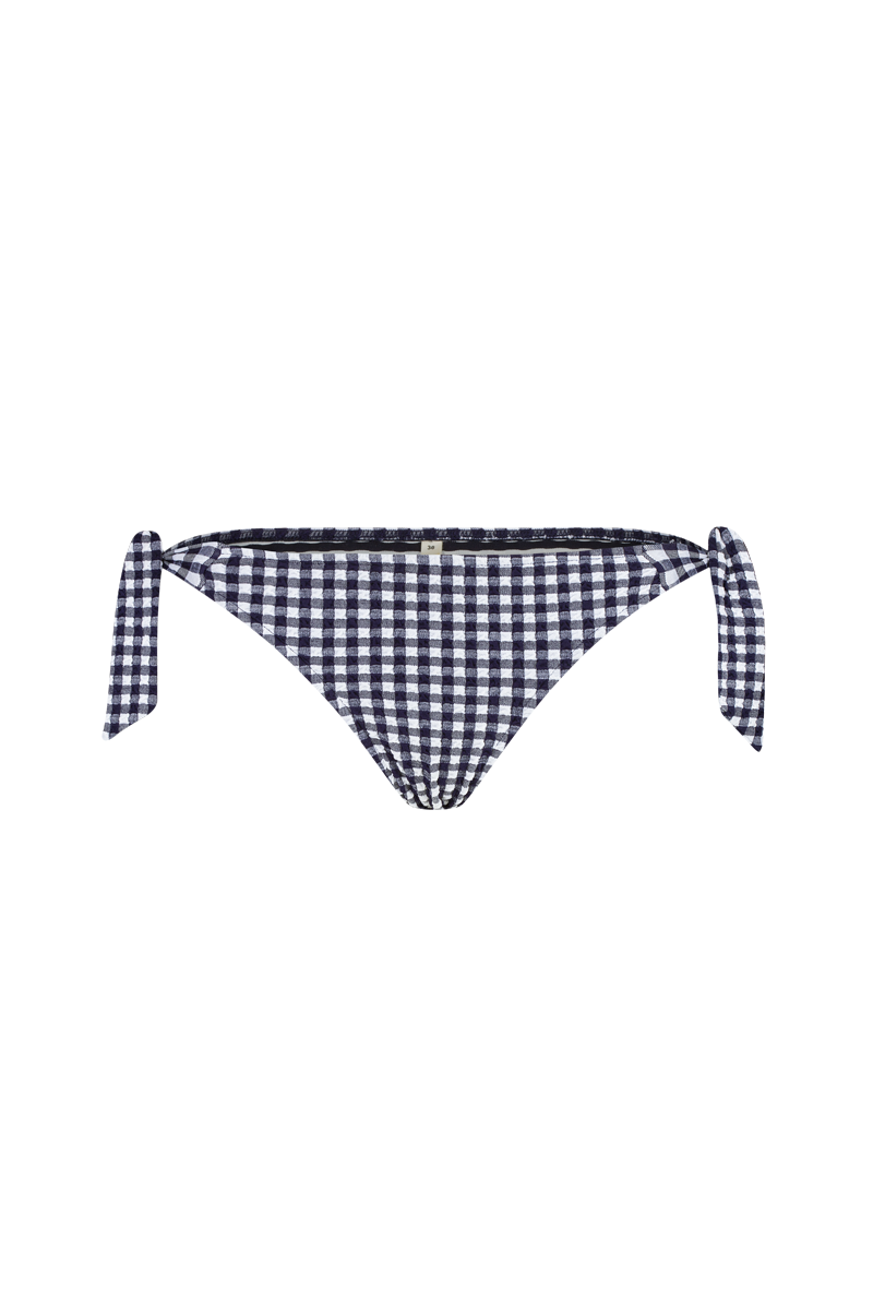 anja bas bikini culotte noeuds l'ensorcelant vichy marine devant