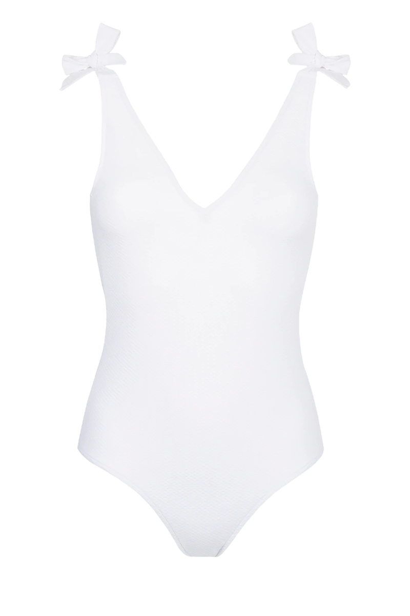 anja maillot de bain une pièce le vertigineux blanc devant