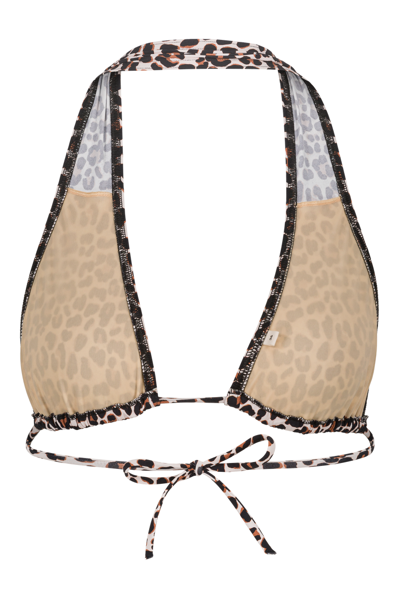 L'Idéal - Leopard - Triangle bikini top