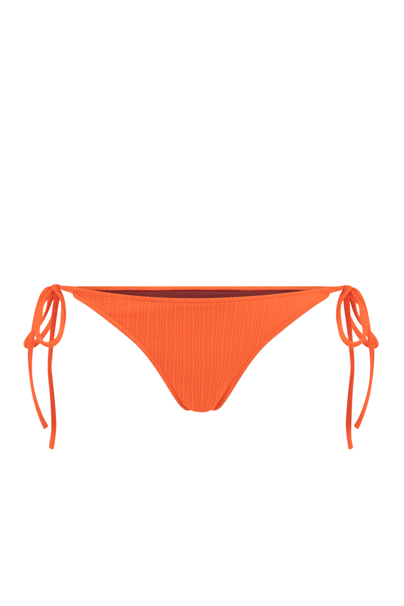 L'Idyllique - Orange - Tie side bikini bottom
