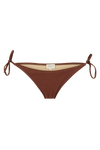 anja bikini bottom bikini Tie side bikini bottom l'idyllique  marron glacé devant