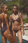anja bikini bottom idyllic bikini Tie side bikini bottom lurex marron glacé photo mood