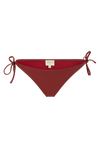 anja bikini Tie side bikini bottom l'idyllique  terracotta front