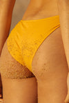anja bikini bottom bikini low-rise bottom la rusée jaune seen details
