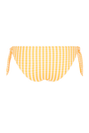 anja bikini bottom bikini knickers vichy yellow behind