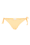 anja bikini bottom bikini Tie side bikini bottom l'idyllique vichy yellow front