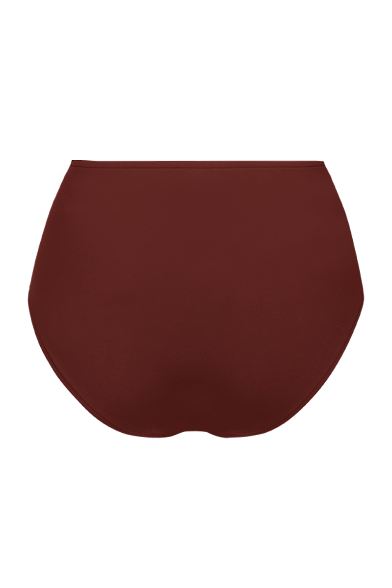 anja bikini bottom bikini high-waisted bikini bottom la magnétique  terracotta derrière