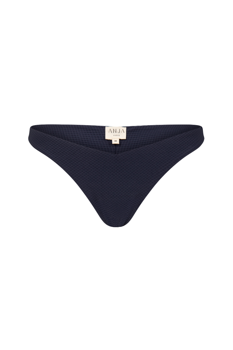 anja bikini bottom bikini tanga le canon  navy front
