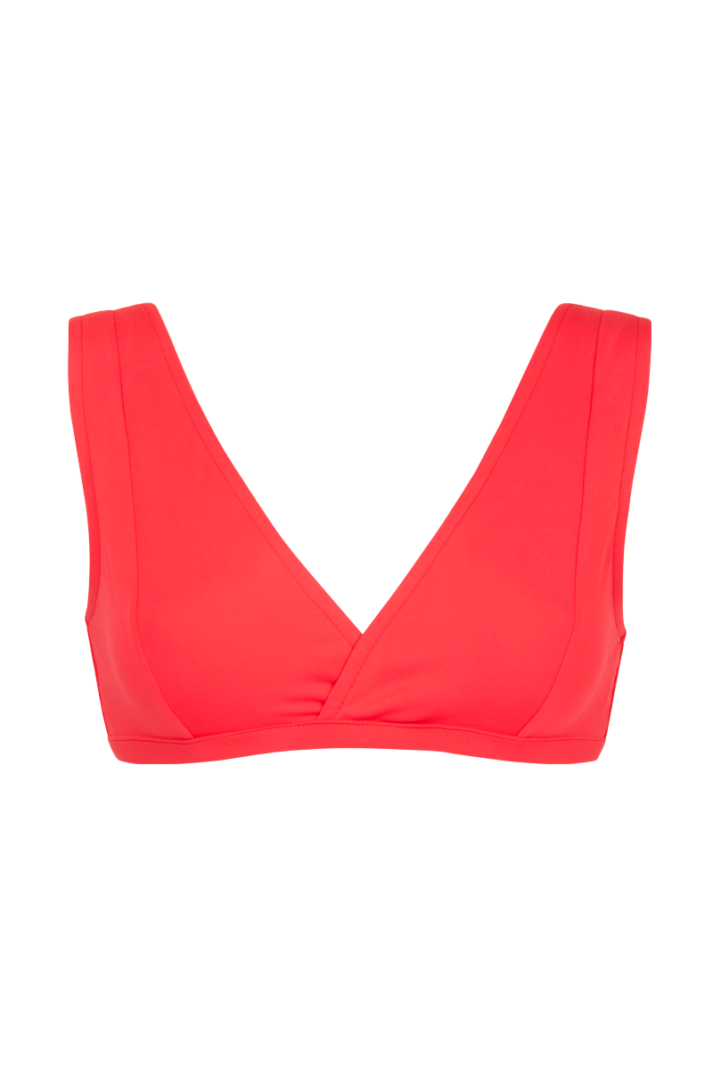 anja bikini top Wrap top the exquisite front