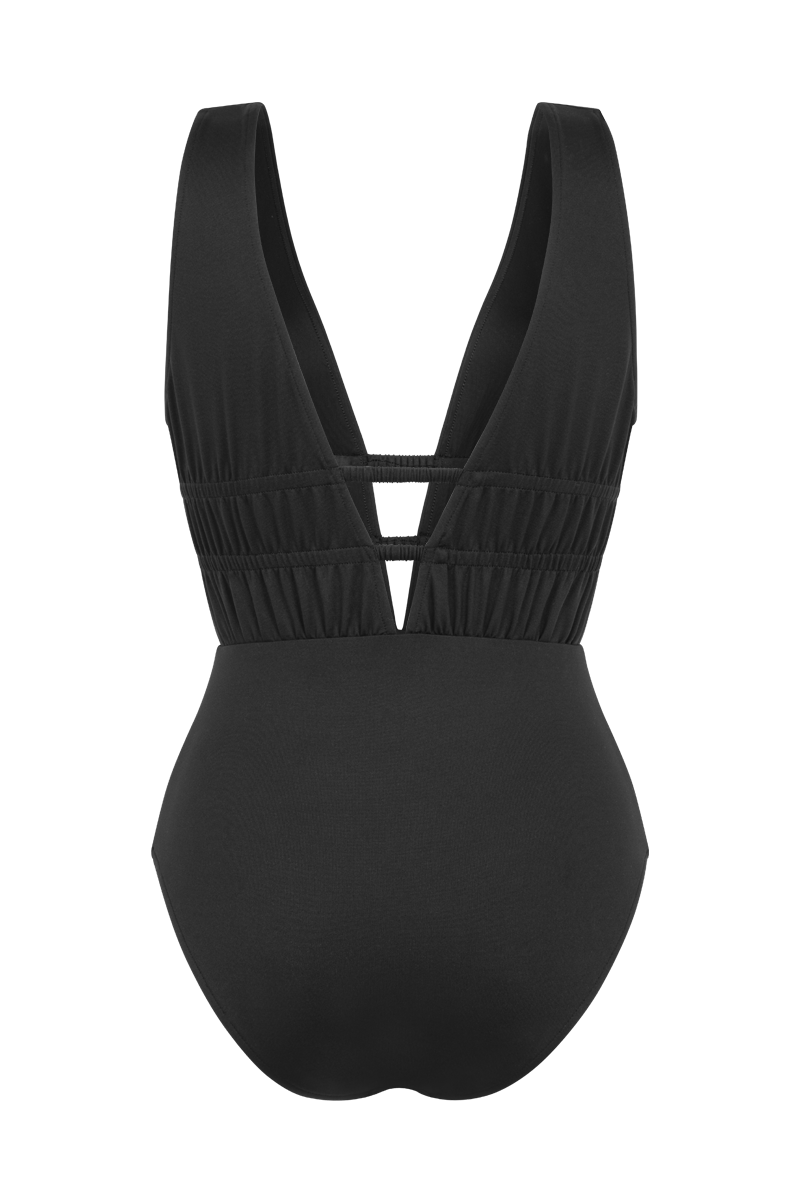 anja swimsuit one piece le captivant black behind
