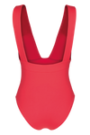 anja swimsuit one-piece le plongeant coral behind