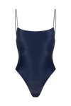 anja one-piece swimsuit  le sophistiqué indigo lurex front