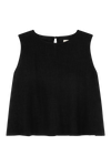 anja ready-to-wear comfortable top black photo packshot