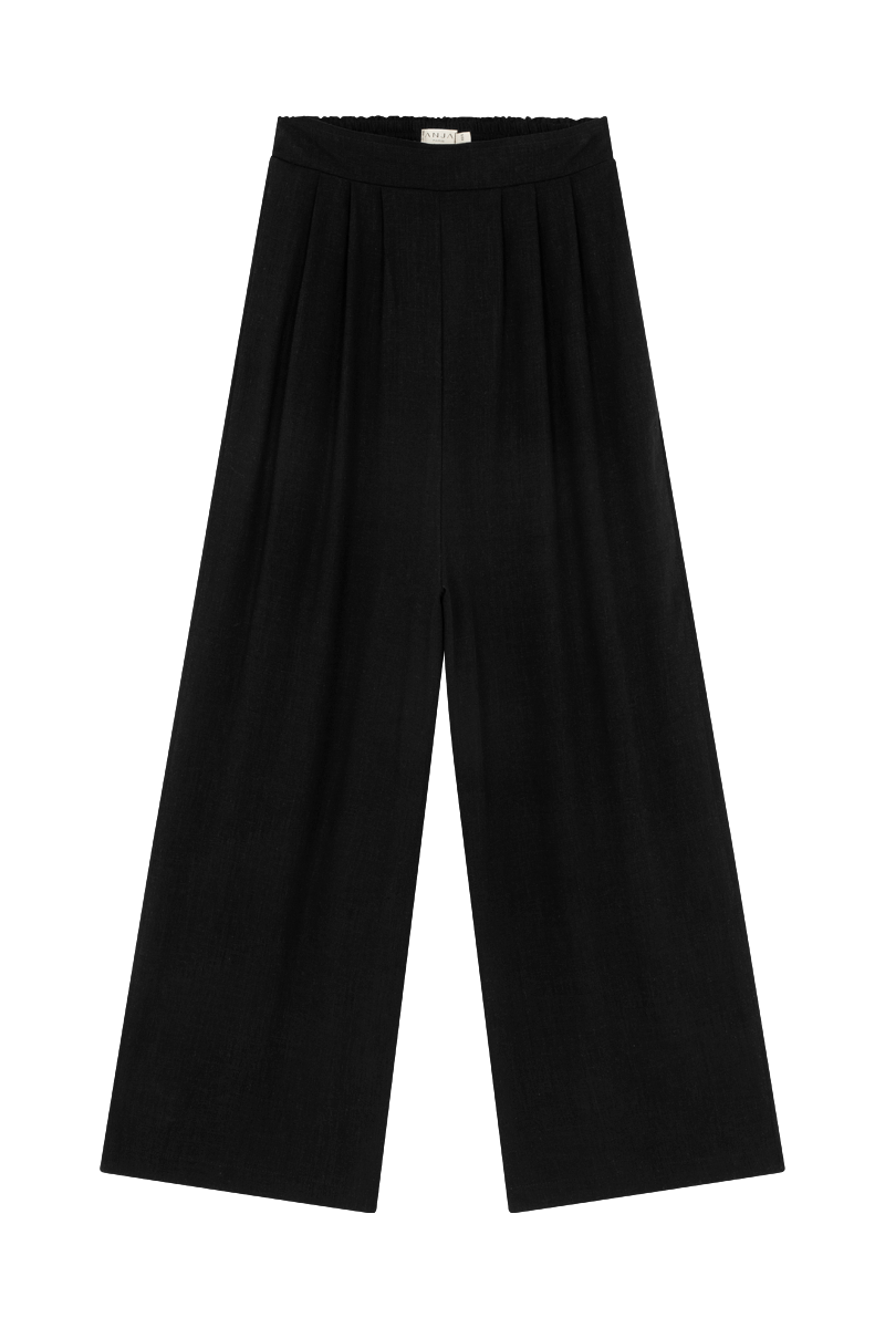 anja pret a porter pants palazzo black cropped product