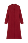 anja ready to wear l'essentielle dress burgundy front