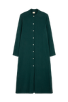 anja prêt à porter dress l'essentielle fir green front