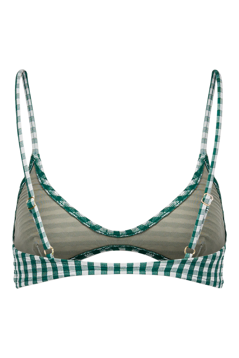 Le Solaire - Vichy Vert - Haut Bralette