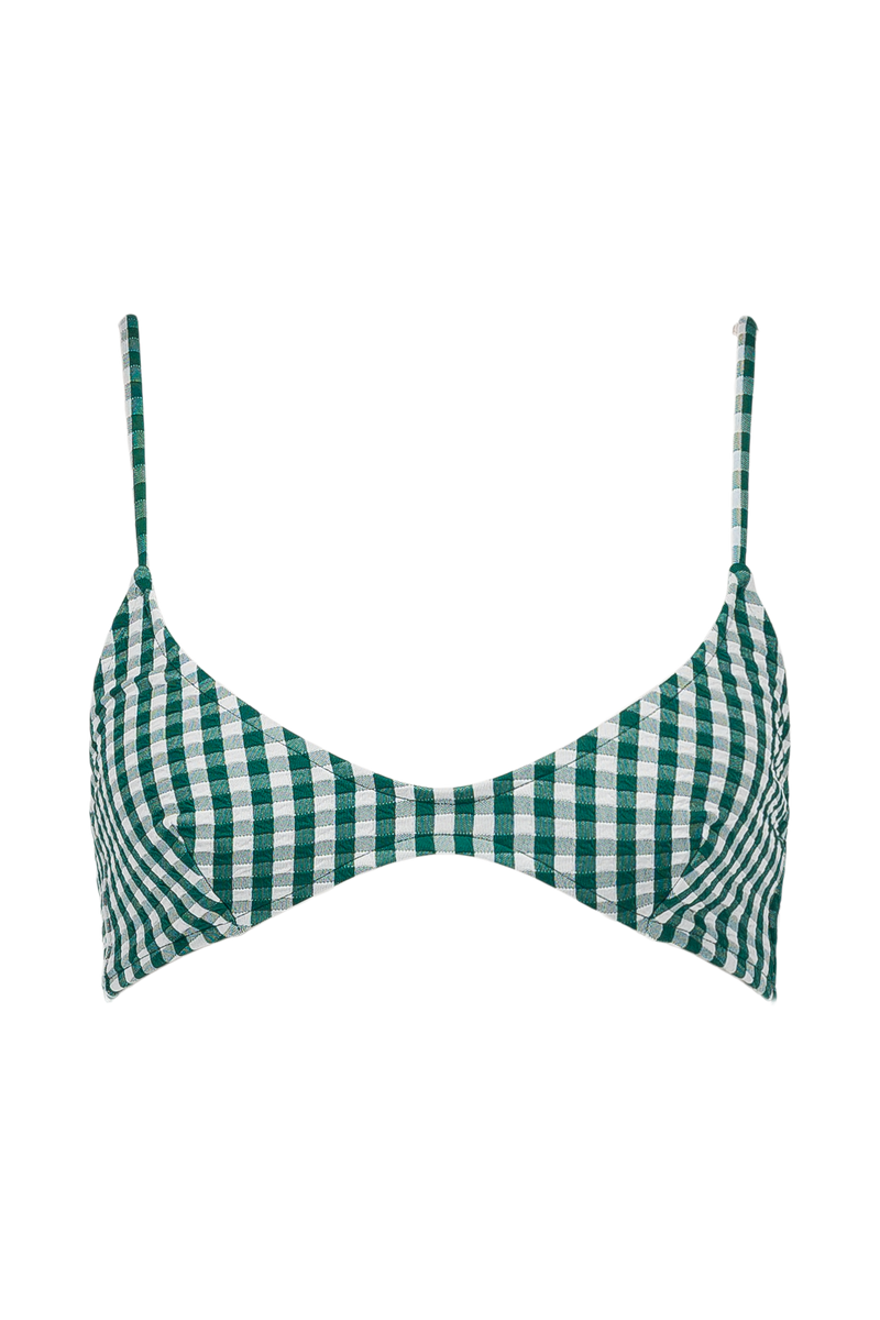 Le Solaire - Vichy Vert - Haut Bralette