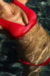 L'Ensorcelant - Rouge - Scarf bikini top