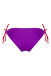 L'Idyllique - Violet and Red - Tie side bikini bottom