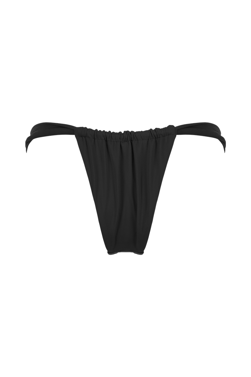 anja bikini bottom from swimsuit bikini culotte echancrée black