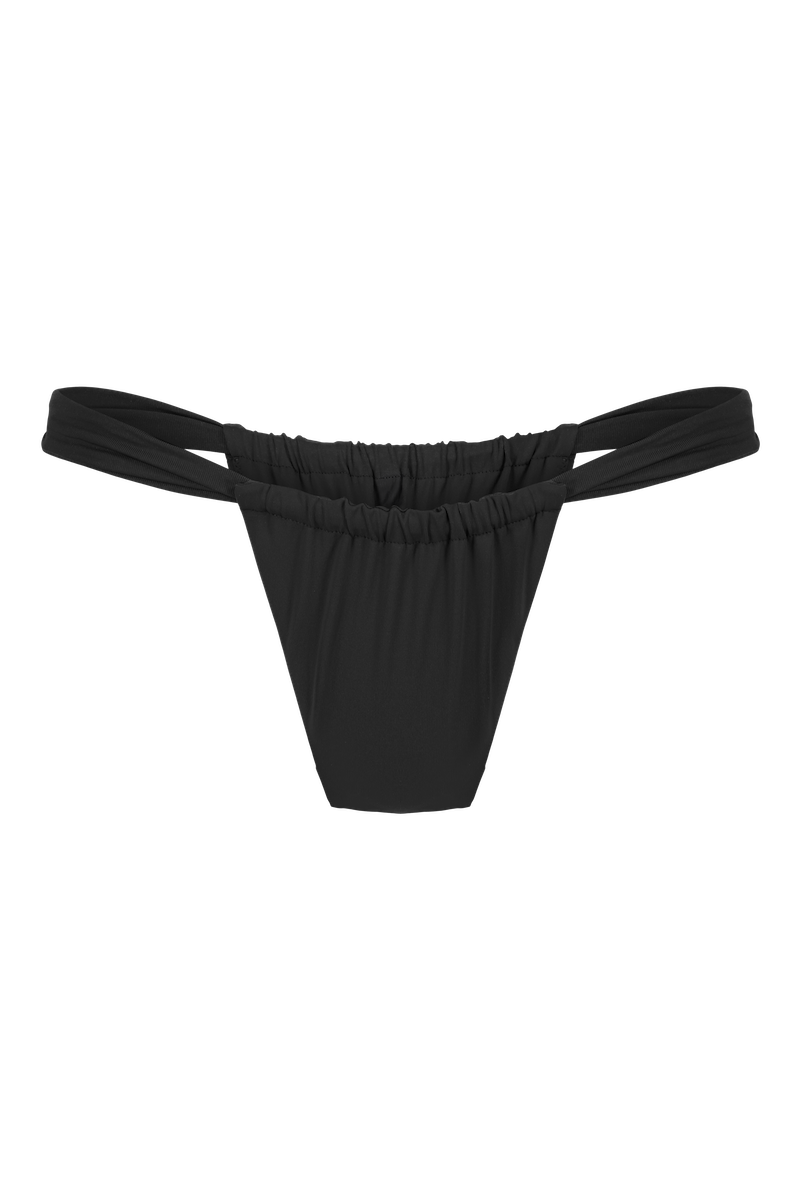 anja bikini bottom from swimsuit bikini culotte echancrée black