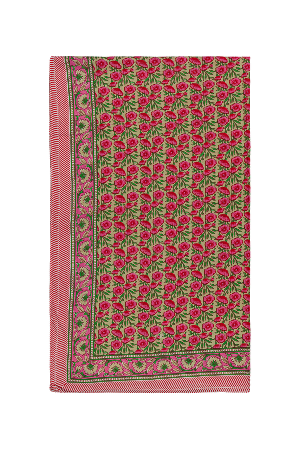 Le Paréo - Flower print - Fuchsia