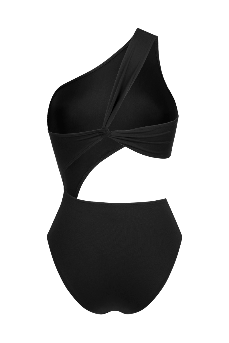 anja swimsuit asymmetrical le fidèle black anja paris