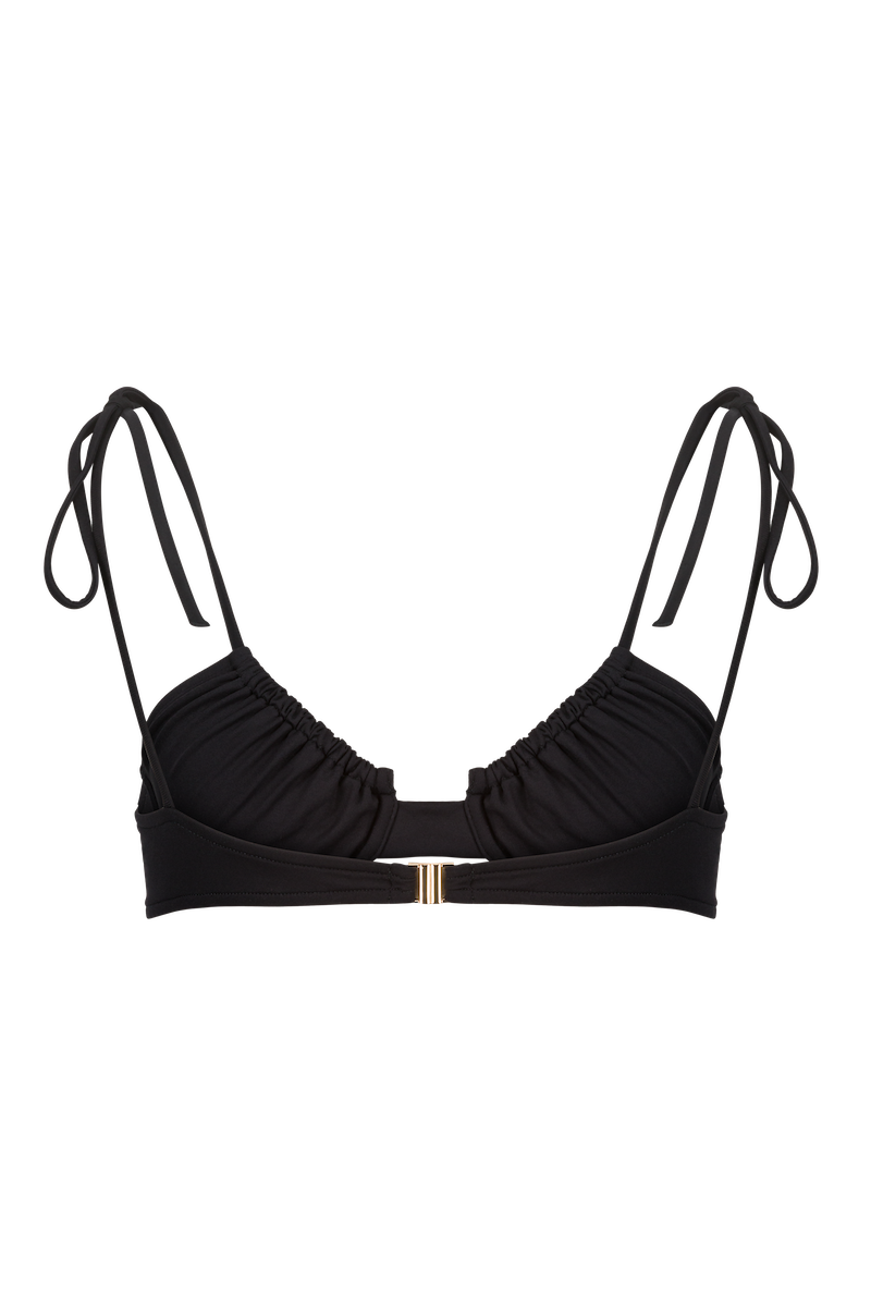 Le Formidable, anja black balconette swimsuit top