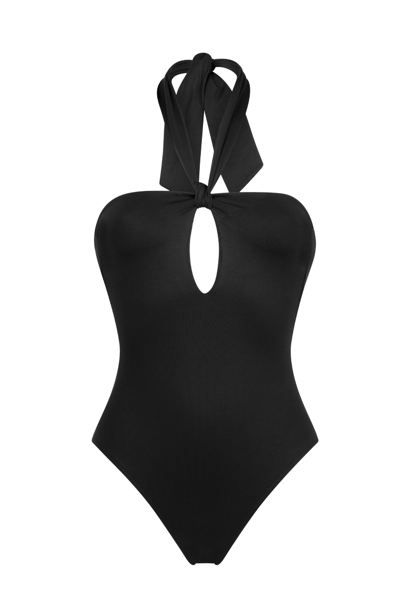 anja swimsuit one-piece le somptueux noir anja paris